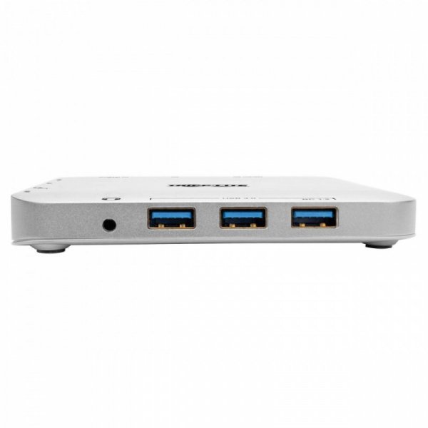 Eaton Stacja dokująca USB-C, podwójny wyświetlacz 4K HDMI/mDP, VGA, USB 3.2 Gen 1, koncentrator USB-A/C, GbE, ładowanie PD 60 W 