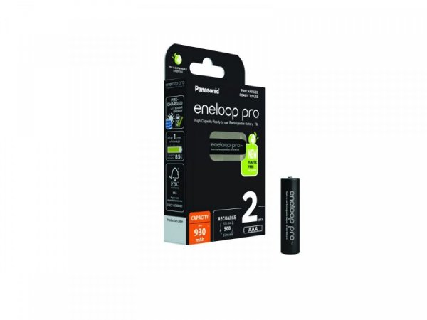 Panasonic Eneloop pro akumulator AAA 930 mAh 2 szt