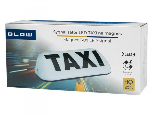 BLOW Sygnalizator lampa TAXI na magnes