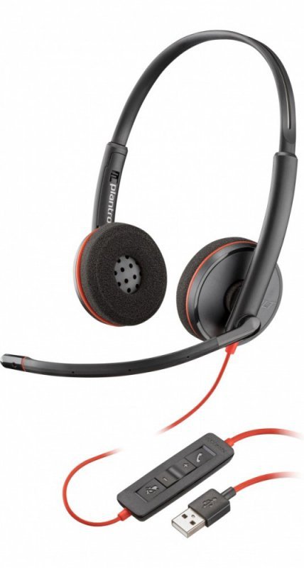 POLY Zestaw słuchawkowy Blackwire 3220 Stereo USB-A (Bulk) 80S02A6