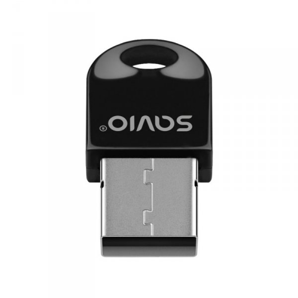 Savio Adapter komputerowy USB Bluetooth 5.3 + EDR Dual Mode, 3 Mb/s, zasięg 20m, BT-060