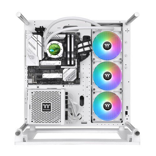 Thermaltake Chłodzenie wodne - TH420 V2 Ultra ARGB (3x140mm) miedź, 2.1&quot; LCD Snow