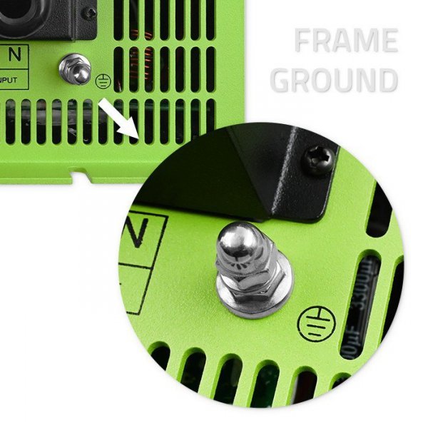 Qoltec Przetwornica solarna 3w1 z funkcją ładowania AC | MPPT | UPS |   ATS | 2000W | 4000W | 12V n 230V | Czysty Sinus