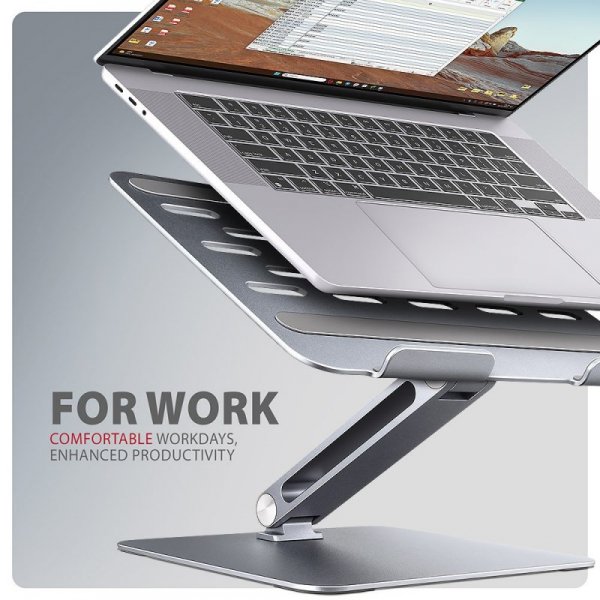 AXAGON STND-LQ Podstawa do laptopów aluminiowa 10-16&quot; cali, regulowane kąty nachylenia