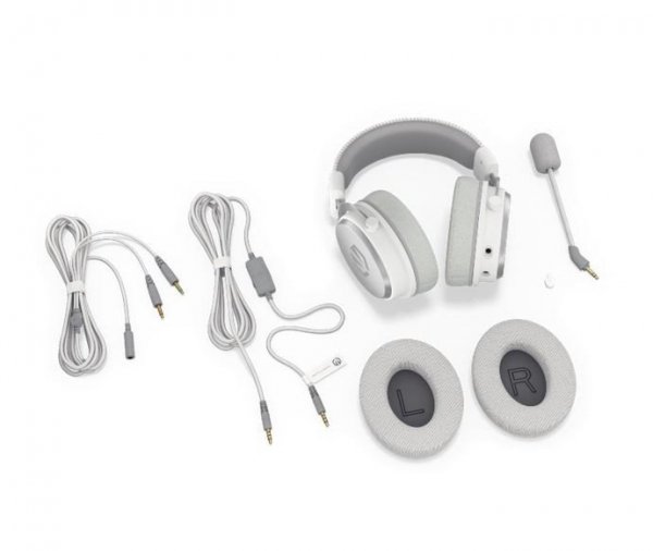 Endorfy Zestaw słuchawkowy Viro Onyx White