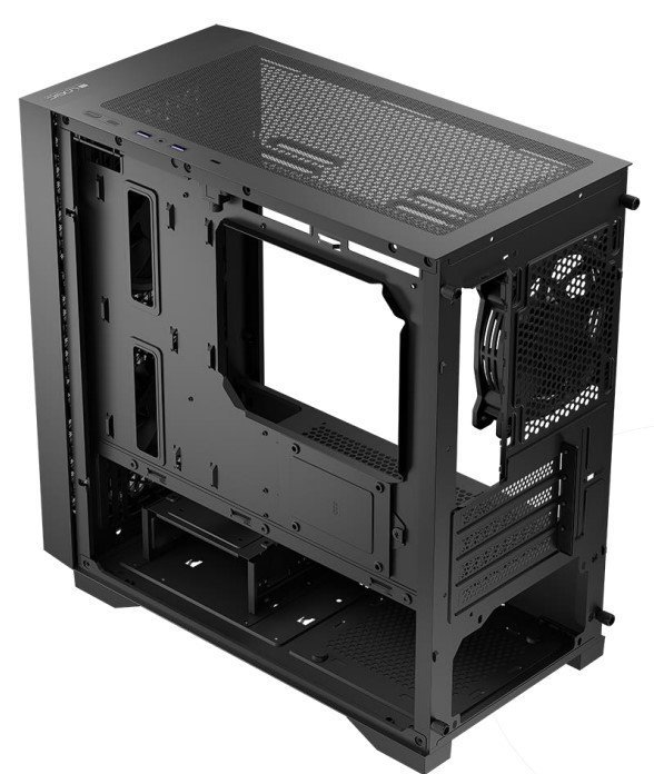 Logic Concept Obudowa Dart Pro Midi Czarna