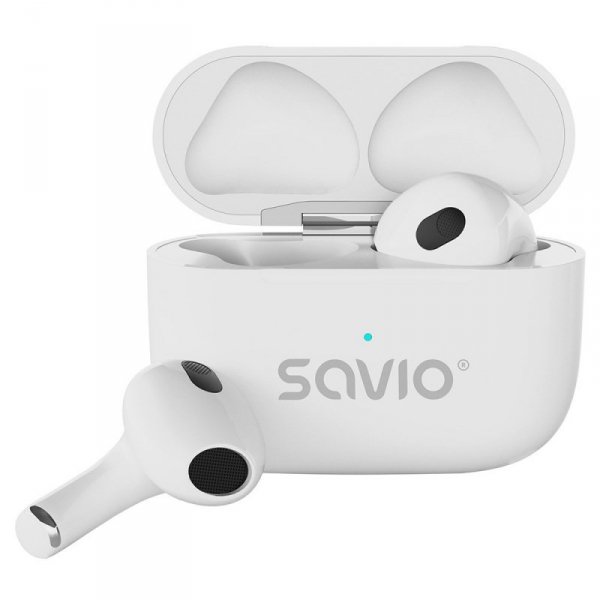 Savio Słuchawki bezprzewodowe Bluetooth TWS-01 PRO