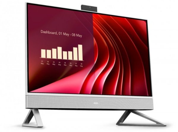 Dell Komputer Dell 24 All-in-One EC24250 Win11Pro 7-150U/16GB/1TB/23.8 FHD Touch/Intel Graphics/Cam/WLAN + BT/Backlit Kb/3Y ProS