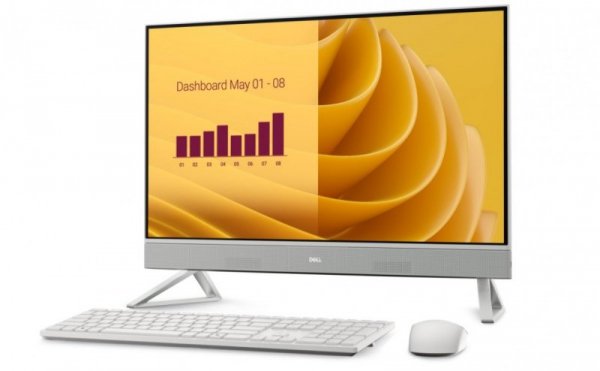Dell Komputer 27 All-in-One EC27250 Win11Pro 7-150U/16GB/1TB/27.0 FHD Touch/Intel Graphics/Cam/WLAN + BT/Backlit Kb/3Y ProSuppor