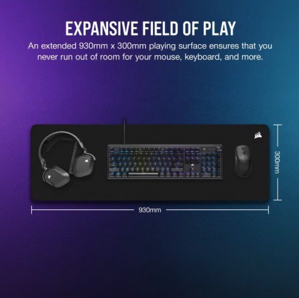 Corsair Podkładka pod mysz MM500 V2 Hybrid Cloth Extended