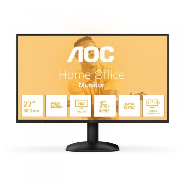 AOC Monitor 27B31H 27 cali IPS 120Hz HDMI VGA
