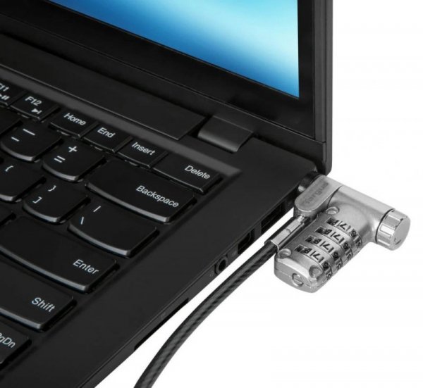 Targus Linka zabezpieczająca Defcon z szyfrowym zamkiem seryjnym
