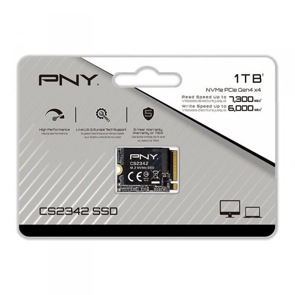 PNY Dysk SSD 1TB M.2 2230 CS2342