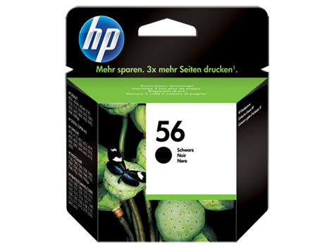 czarny atramentowy wkład drukujący HP 56 (19 ml)