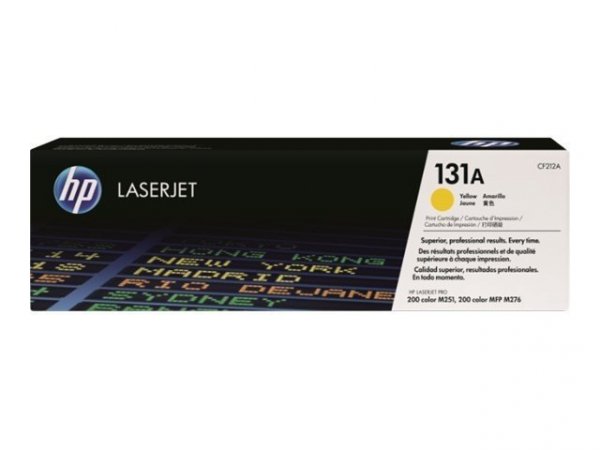 Toner HP Toner/131A Yellow LaserJet TonerCart CF212A
