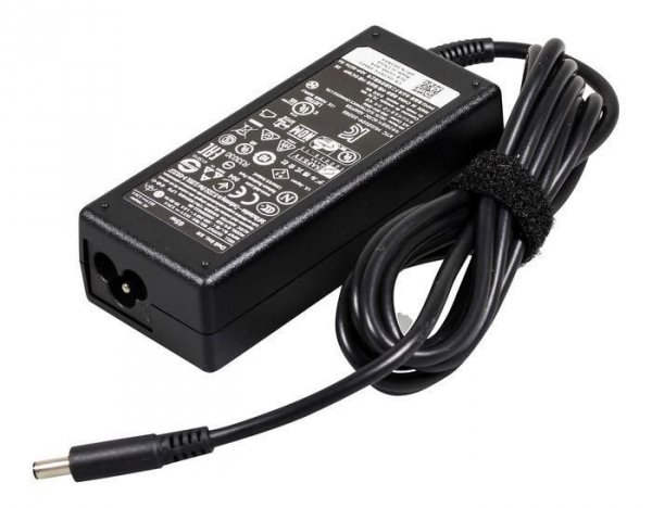 Dell AC Adapter, 65W, 19.5V, 3  Pin, 4.5mm, C6 Power Cord  (Not incl.), Lot 6