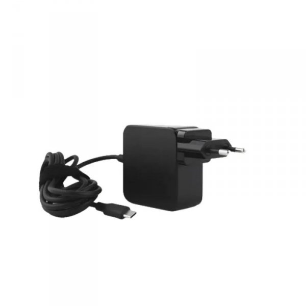 CoreParts 65W USB-C Nano Charger, GaN  Technology 5V2.4A-20V3.2A USB  PD Plug:USB-C EU and UK Wall - 5V 2.4A, 5.2V 3A,9V3A, 12V3