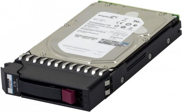 Hewlett Packard Enterprise HD 2TB 6G 7.2K 3.5 SAS P2000 **Refurbished**