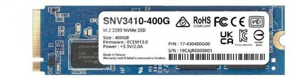 Synology NV3410 M.2 NVME SSD 400GB M.2  2280 NVME - Solid State Disk  - NVMe