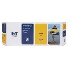 Atrament HP No81 Ink Cart/yellow 680ml f DGJ5000