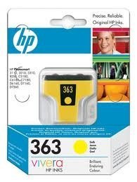 Atrament HP 363 Ink Cart/yellow 6ml