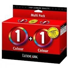 Lexmark Atrament/black No1 2x pk f JPZ730 X2300
