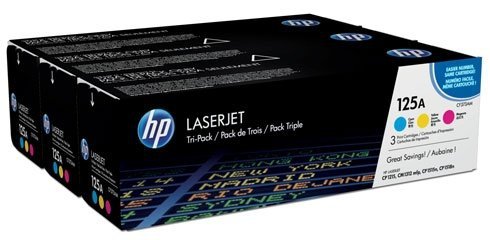 Toner HP 128A CYM Tri-Pack LaserJet Toner Cart CF371AM