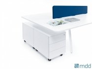 BIURKO PRACOWNICZE | CITY | BLF16 | Melamina 160cm