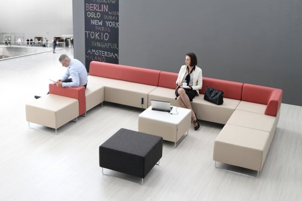 SYSTEM RECEPCYJNY| SOFA BEJOT ZE ŚCIANKAMI