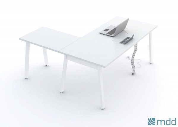 BIURKO PRACOWNICZE | CITY | BLF16 | Melamina 160cm