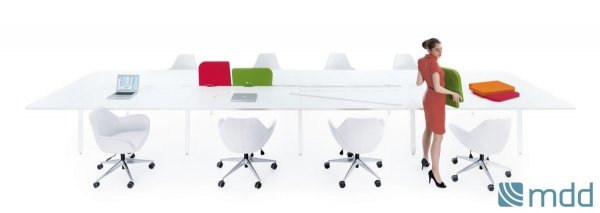 BIURKO PRACOWNICZE | CITY | BLF16 | Melamina 160cm