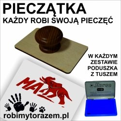 PIECZĄTKA zestaw do samodzielnego montażu.
