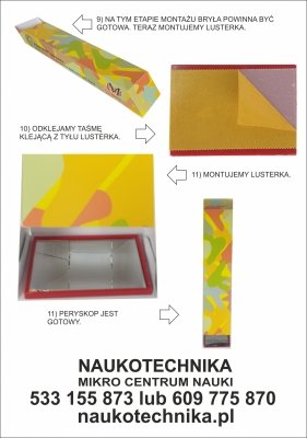 PERYSKOP Zestaw do samodzielnego montażu
