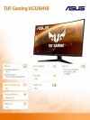 Asus Monitor 31.5 cala VG328H1B 1500R 165Hz HDMI DSUB Głośnik