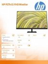 HP Inc. Monitor P27h G5 FHD Height Adjust Monitor   64W41AA