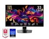 MSI Monitor 31.5 cala MPG 321URX QD-OLED QD-OLED^LED^UHD^Flat^240Hz^czarny