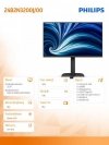 Philips Monitor 24B2N3200J 23.8 cala IPS 120Hz HDMI DP VGA Pivot Glośniki