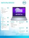 Dell Laptop 14 Plus DB14250 Win11Home Ultra 9 288V^32GB^1TB^ 14 FHD+ Touch^Arc^ FgrPr ^WLAN + BT^Backlit Kb^4 Cell^ 2Y Basic
