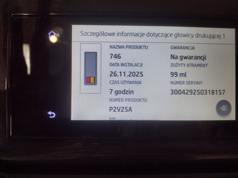 HP Inc. Ploter DesignJet Z6dr V-Trimmer 44-cale PS Printer T8W18A UŻYWANY