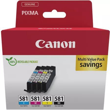 Canon Multipack CLI-581 C/M/Y/BK  2103C007