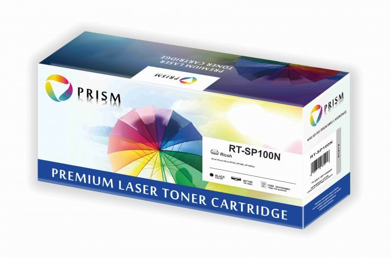 PRISM Ricoh Toner SP100 407166 Black 1,2K 100% New