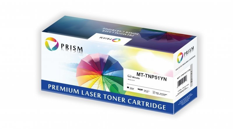 PRISM Minolta Toner TNP-51Y 3110 Yellow 5K 100% New