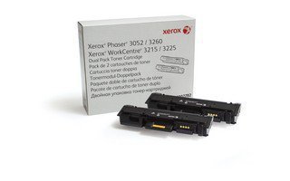 Xerox Toner dwupak BLACK  2x3.0k  do Phaser3052^3260 WC3215^3225