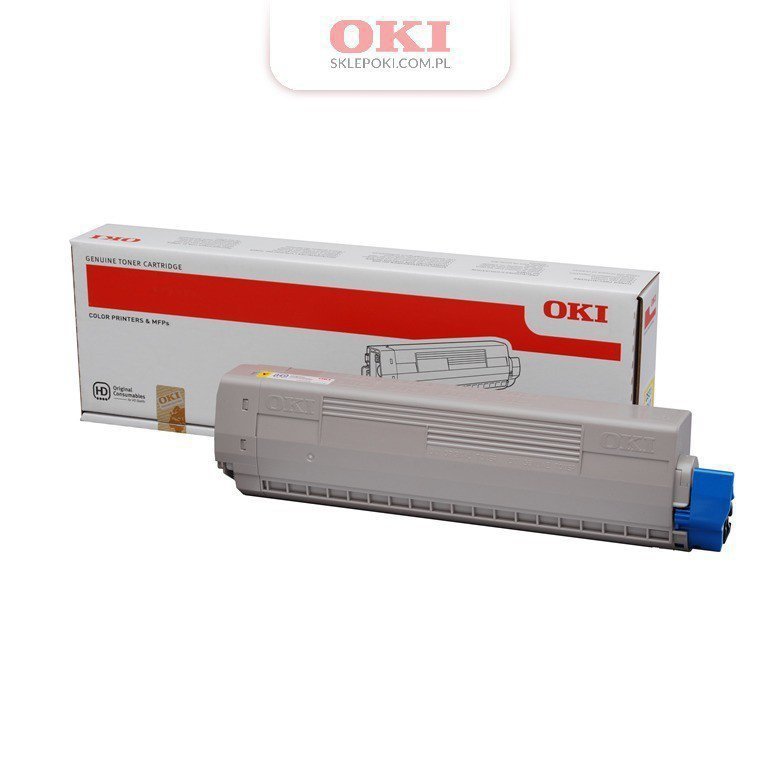 OKI Toner 44844505 do C831^841 10K żółty