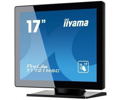 IIYAMA Monitor 17 T1721MSC-B1 POJEMNOŚCIOWY 10PKT,TN,7H