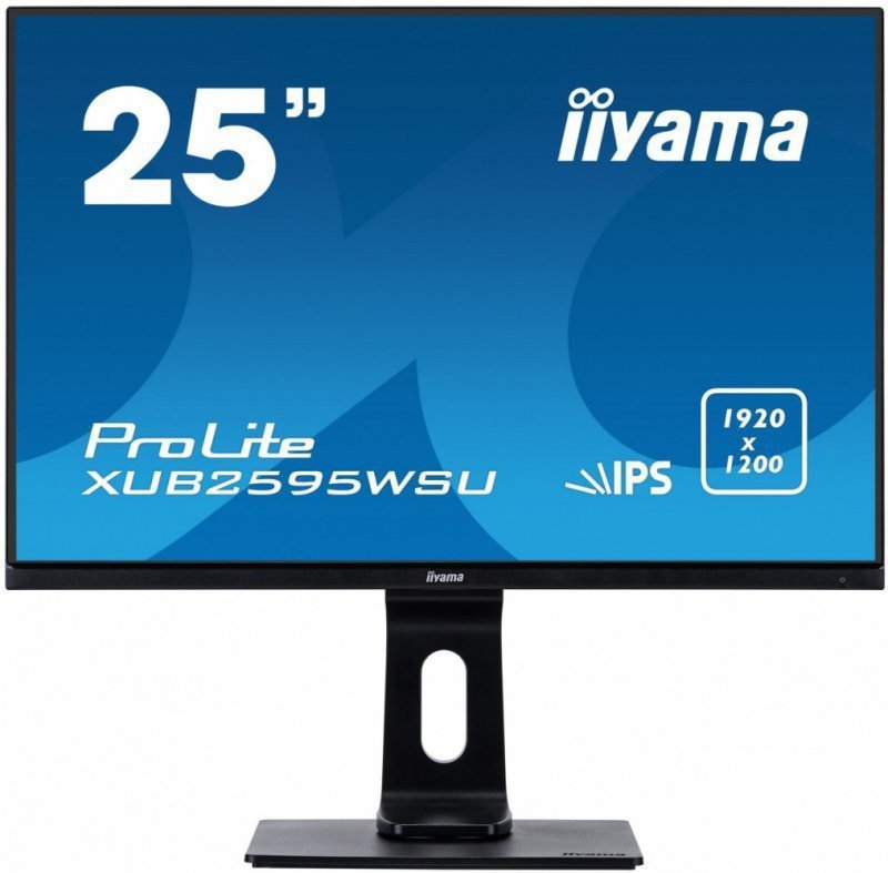 IIYAMA Monitor 25 XUB2595WSU-B1 IPS.PIVOT.16:10.USB.DP.
