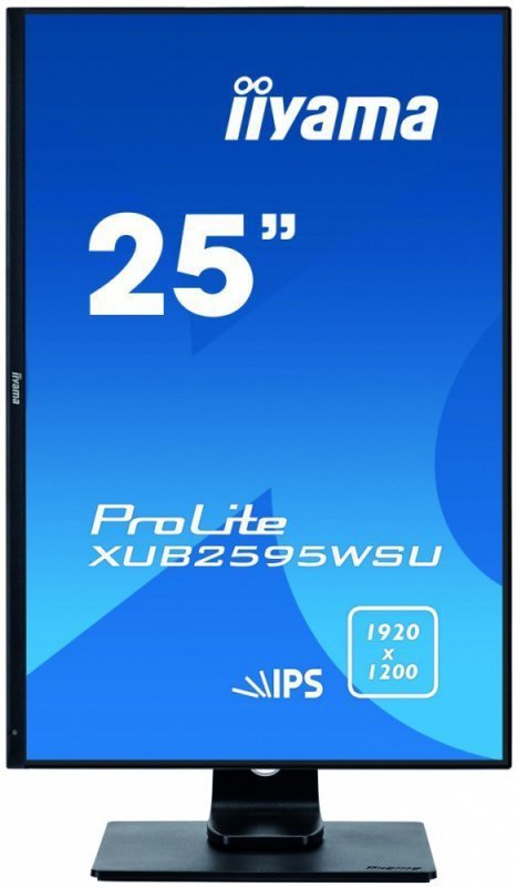 IIYAMA Monitor 25 XUB2595WSU-B1 IPS.PIVOT.16:10.USB.DP.