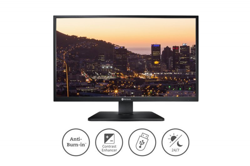 AG NEOVO Monitor wielkoformatowy 32 cale  SC-32E 300cd^m2 24^7 BNC czarny