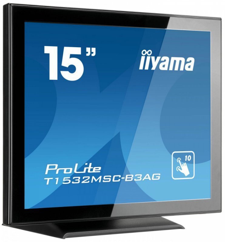 IIYAMA Monitor 15 T1532MSC-B5X pojemnościowy 10pkt IP54 HDMI DP