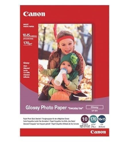 Canon Papier Canon GP-501 błyszczący Photo Paper 10x15 10 arkuszy 0775B005